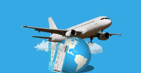 حجز تذكرة طيران الجزيرة