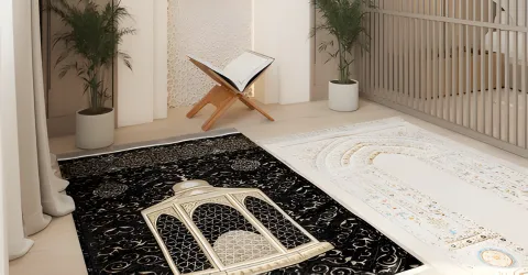 عملية تنظيم مستلزمات الصلاة