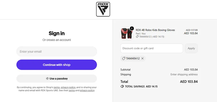 My experience with RDX discount codes